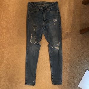 American Eagle high rise jegging size 8